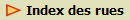 Index des rues 